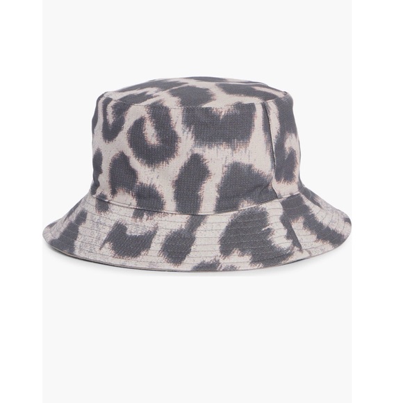 All Saints Gray and Cream Patterned Bucket Hat - Picture 2 of 2